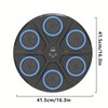 Smart Music Boxing mat - Universal wall-mounted target, ABS material,