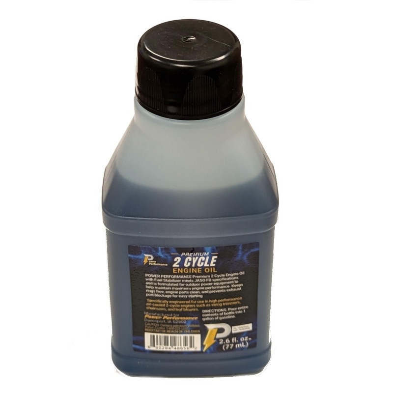 Power Performance Premium 2-Cycle Oil 2.6oz Bottle (Pack of 2)