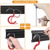 WALMANN All Metal 64 Inch Wall Mount Garden Tool Organizer