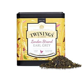 Twinings London Strand Earl Grey Loose Leaf Black Tea, 100g