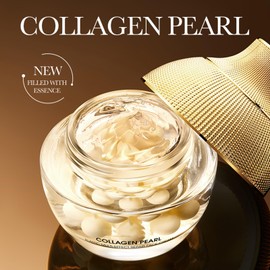 Perlen Reparatur Creme, Feuchtigkeitscreme, Gesichtscreme Mit Kollagen und Niacinamid, Facial Cream, Repariert die Haut, Baut die Geschädigte Hautbarriere Wieder Auf, Strafft und Hellt die Haut Auf