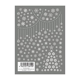 tumekira (tsumekira) Nail Stickers for Snowflake 3 NN – Yuk – 302 