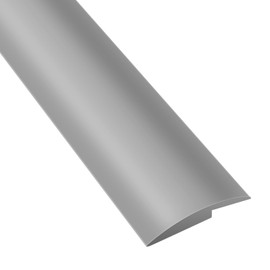 Threshold Strip Closing Tape Flooring Edge Trim 35mm Wide and 7mm Thickness Flexible PVC Floor Transition Strip Carpet Edge Tape 2 Meters Length for Door Gap Floor Mat Garden Threshold Transition Less