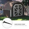 T-Strap T-Strap T Shed Hinge Set 8" T Hinges Heavy