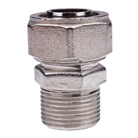 BLUESUNSOLAR 3/4" NPT Adaptor Fitting M8003 Compatible for Rapid Air MaxLine 3/4" Tubing