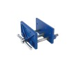 IRWIN 6 Inch Silver Blue Woodworker's Vise Heavy Duty Forged Iron Clamp