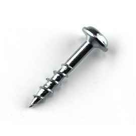 Kreg SML-C125-500 Zinc Pocket-Hole Screws, 1 1/4 Inch #8 Coarse Thread, Maxi-Loc Head (500 Count)