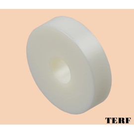 TERF® White Nylon Spacer Washer M6 (6mm) X 24mm X 5mm Nylon Spacer Washers Size: 6mm Inside Diameter (Hole) X 24mm Out Side Large Diameter X 5mm Thickness - Pack of 8