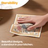 JOYMOOP 6 Pack Dishcloths for Kitchen, Reusable Absorbent Non-Scratch Cleaning