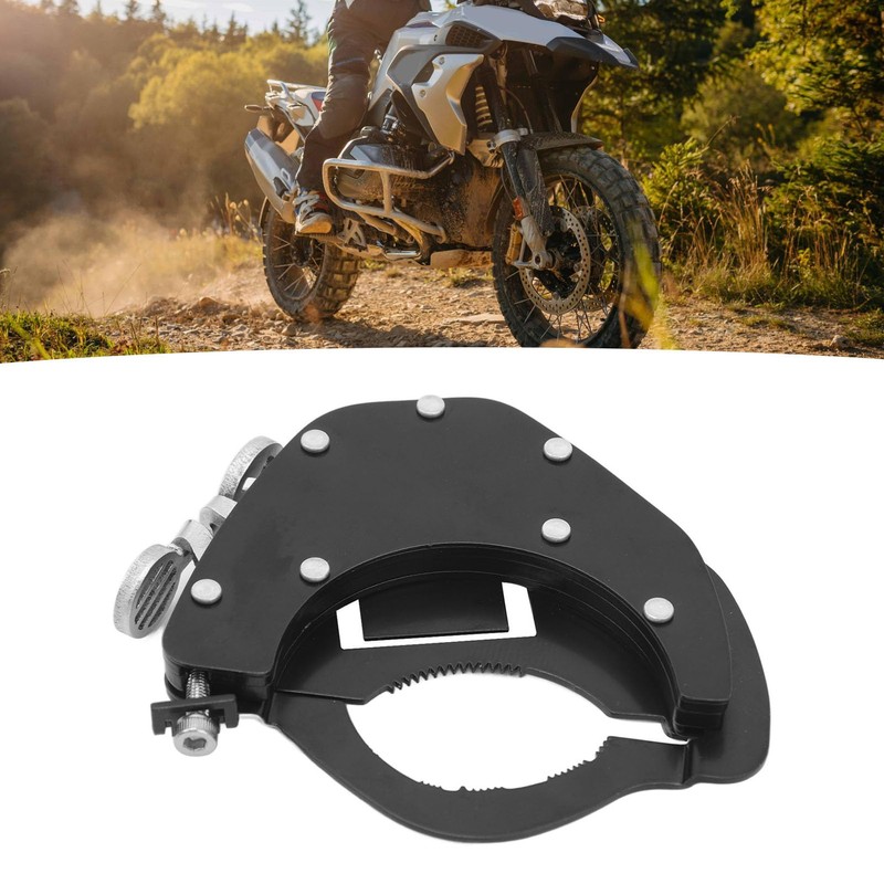 Motorcycle Gas Lock, Universal Cruise Control Assistance Clamp, Adjustable Speed