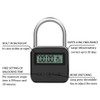 Metal Timer Lock, LCD Display Multi-Function Electronic Time, 99 Hours