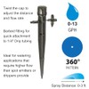 Rain Bird Drip Irrigation Micro-Bubbler Stake - 4-Pack