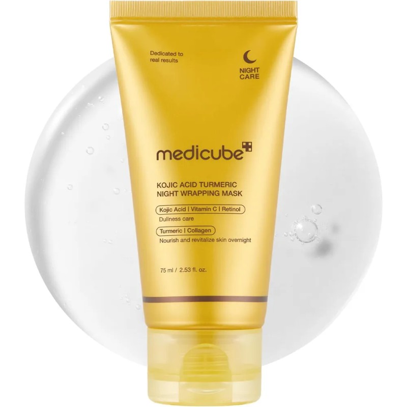 Medicube Kojic Acid Turmeric Night Wrapping Mask 75ml Todo Tipo