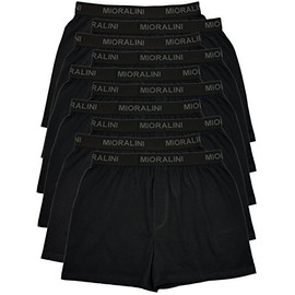 MioRalini Men's Boxer Shorts in Pack of 10 – Loose Fit, Soft Material – Classic Design