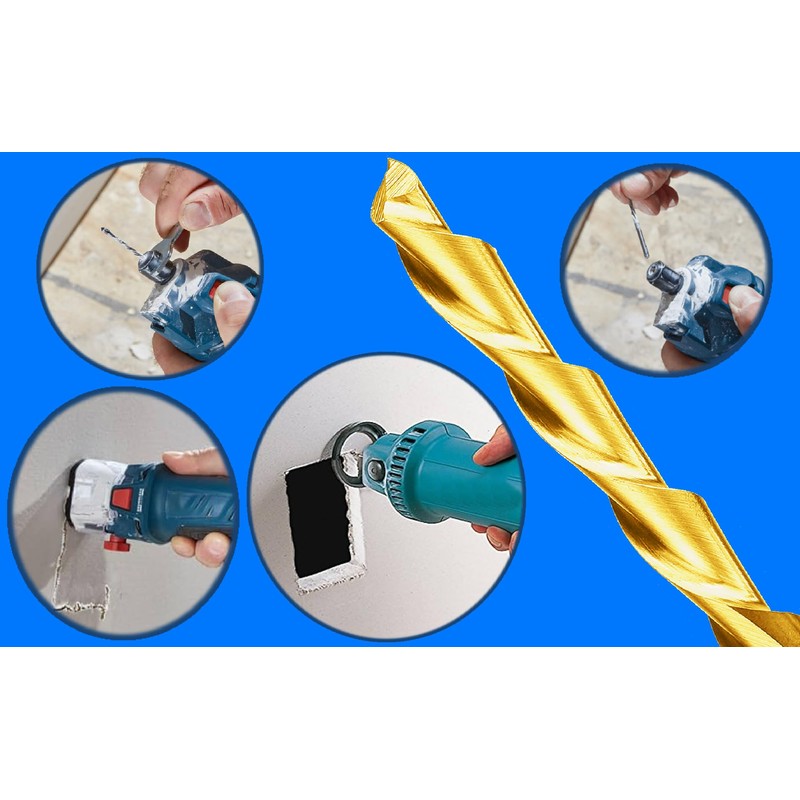 Drywall Cut Out Bit 5/32 inch Sabre Point HSS Cutout