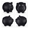 Relaxdays Piggy Bank to Write On, Ceramic, Wedding, Birthday, Christening,