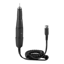 Nail Drill Handle, Electric Nail Manicure Machine, 02L-2.35 mm Electric Nail Drill Handle Handpiece for Electric Nail Manicure Machine (Black)