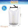 Cicogna Dry Bag, Stuff Bag, Clear Bag, 2L Translucent Waterproof