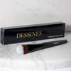 DESSINES Makeup Brush, Vegan Professional Brush with Natural Wood Handle