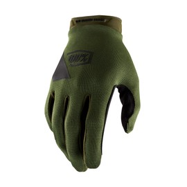100% GUANTES Unisex's Ridecamp Gloves Army Green/Black XL, Multicoloured, L