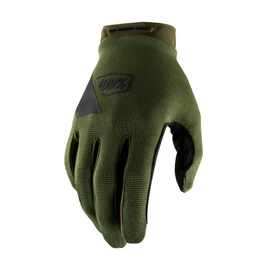 100% GUANTES Unisex's Ridecamp Gloves Army Green/Black XL, Multicoloured, L