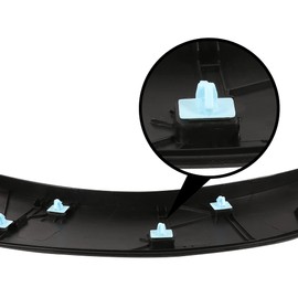 G-PLUS Right Passenger Side Fender Wheel Molding Flare Compatible with 16-20 HYUNDAI TUCSON 2.0L 1999CC 122CU. IN. L4 DOHC 87712-D3000CA 87712-D3000-CA 87712D3000CA