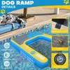 Beyond Marina Dog Pool Ramp - Pup On! Inflatable Water