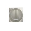 FAMCO Galvanized Steel Hooded Wall Vent with Screen, Used for