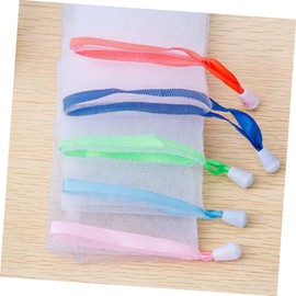 Beavorty 5pcs Net Foaming Net Soap Exfoliating Exfoliating Soap Saver Soap Saver Foam Pouch Soaps Exfoliator Sponge Soap Pocket Drawstring Soap