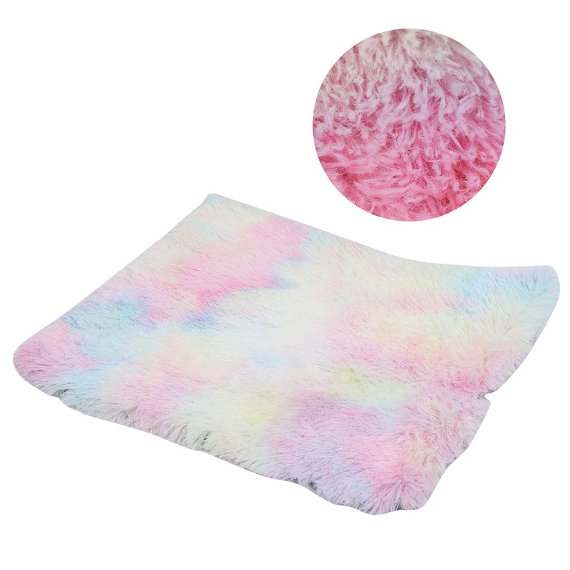 2 in 1 Pet Cat Mat Bed Colorful Cushion Pad