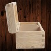 Two Compartments Wooden Box | Tea Bags Storage | 15