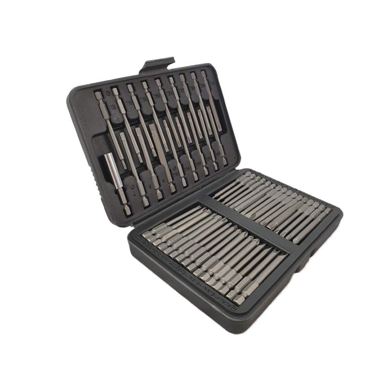 Bit Set Security Screws XXL Long Bit Box 50 Pieces