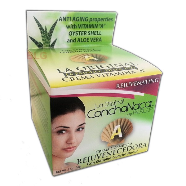 Rejuvenating LA Original ConchaNacar A Cosmetic Anti Aging Face Cream De Perlop 2 oz... PHVagr