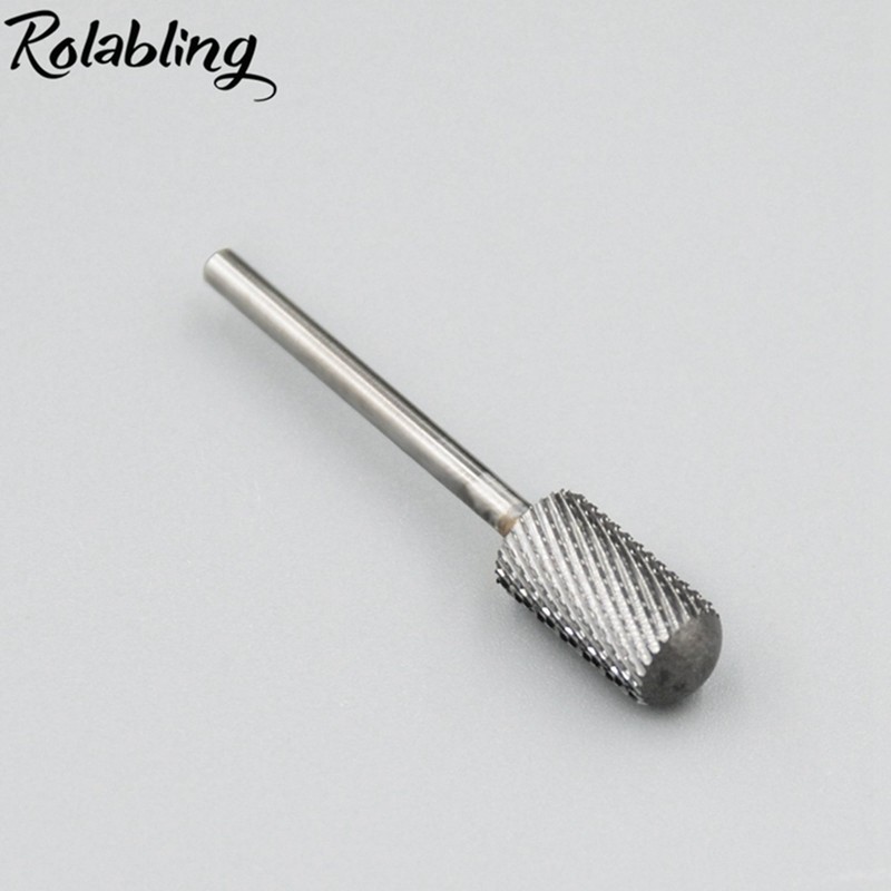 Broca de aleación para manicura de cabeza redonda, herramienta para