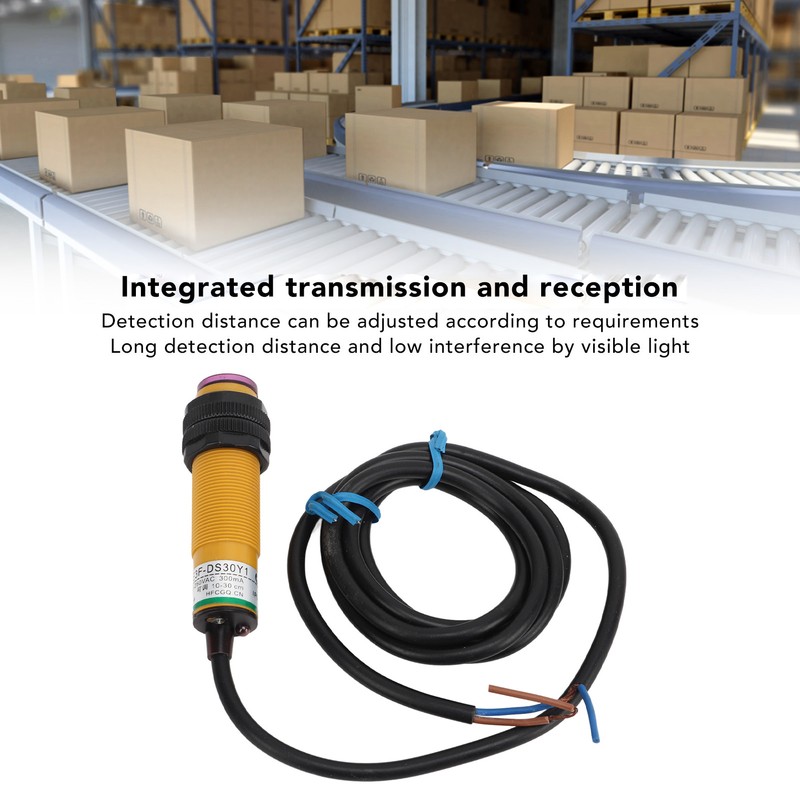 5 Pcs Infrared Photoelectric Switch Normally Open 10 To 30cm