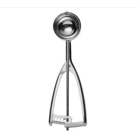 Soro Essentials- #24 Stainless Steel 1-3/4 oz. Portion Control Scoop Food Server Squeeze Type- Ice Cream Scoop Cookie Scooper for Baking Cookie Scoops for Portion Control Scoop Cookie Dough Batter