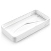 Gurygo 8" Ceramic Bathroom Vanity Tray for Kitchen Counter -