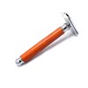 OdontoMed2011 Men's Shaving Razor Wood Handle with Safety Razor Head