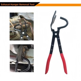 WASYDY Exhaust Hanger Removal Tool -Rubber Bracket and Exhaust Hanger Separation Pliers，38350 Muffler Exhaust Hanger Removal Pliers Compatible with All Exhaust Rubber Hangers