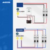 MINGSONG DC Solar Panels Disconnect Switch 10 Amp Solar Shut