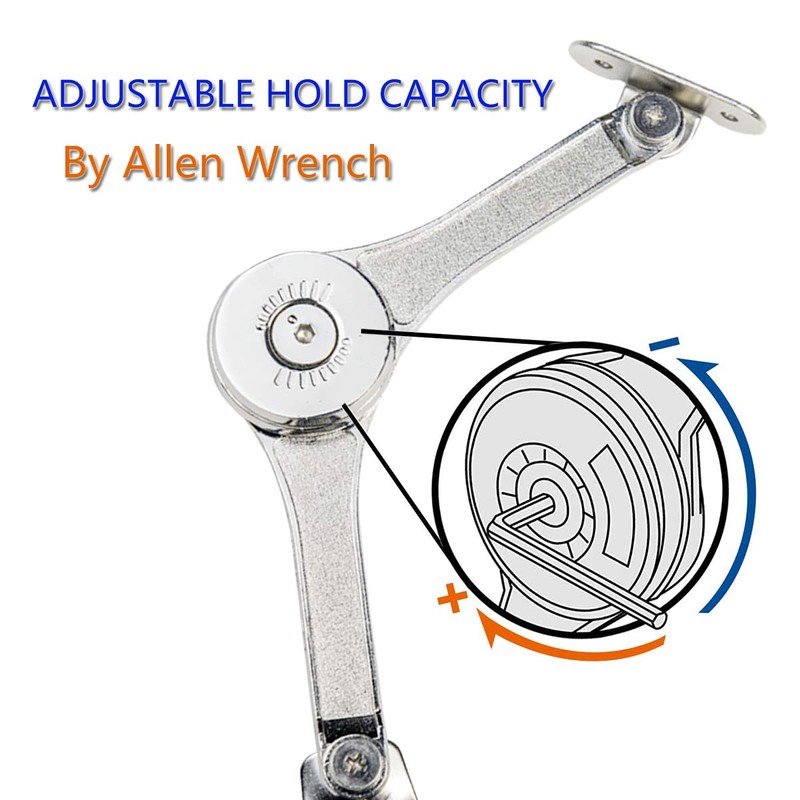 Toy Box Hinges Soft Close - Lid Support Hinges, Soft