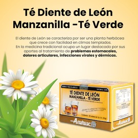 Té Diente de Leon | Manzanilla | Té Verde |