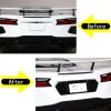 MXtech-23 Aluminum Black Alloy Rear License Plate Frame Trim Fit
