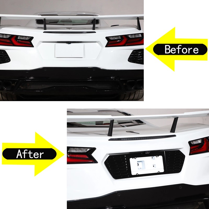 MXtech-23 Aluminum Black Alloy Rear License Plate Frame Trim Fit