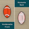 American Football Ball Iron-On Patch Iron-On Patch Appliqué Sport USA
