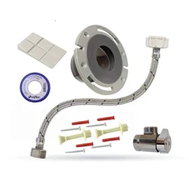 KIT INSTALACION PARA WC CON BRIDA MODELO PS-D004