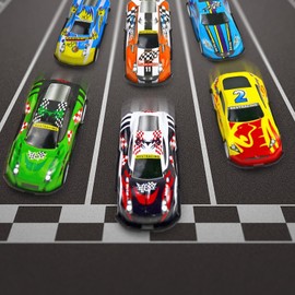 Vileafy 30 Mini Race Cars for Classroom Prizes, Party Favors for Kids 4-8 Years Old, Bulk Small Pull Back Car Toys for Treasure Box, Mini Toys Cars for Boys and Girls