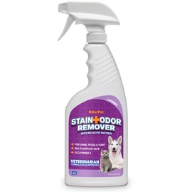 OdorPet Stain And Odor Remover - 16 oz Ready to Use Spray - Lavender Scented Pet Odor Eliminator for Carpet, Floor and Furniture by Alpha Tech Pet