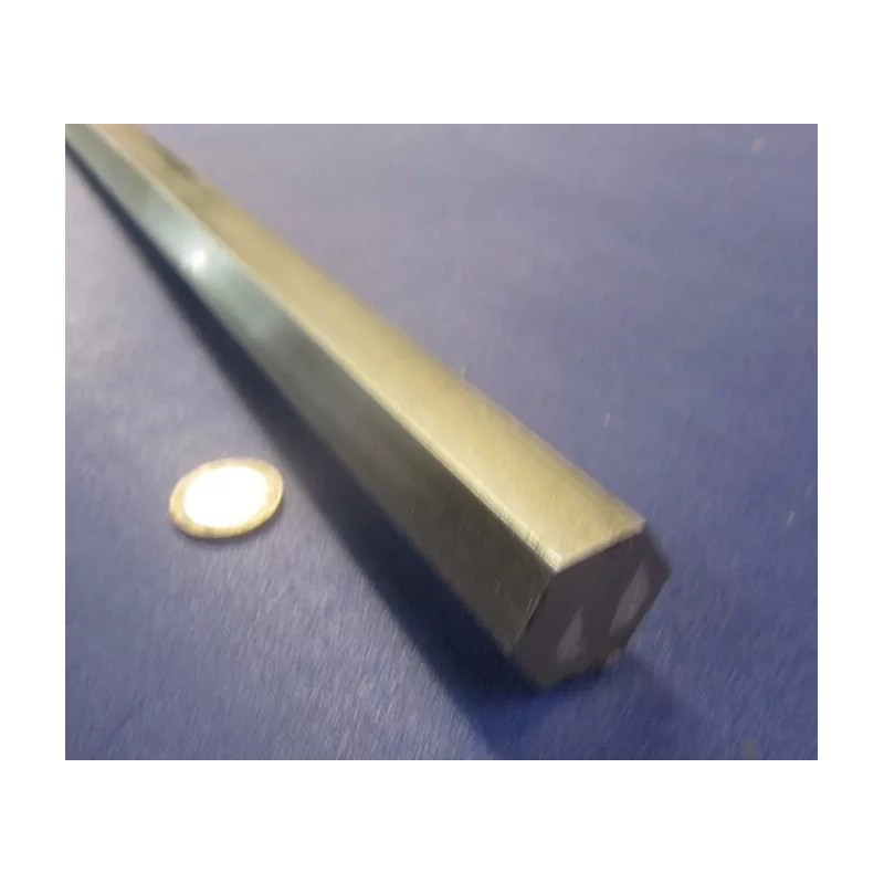 Basic 4140 Alloy Steel Hex Rod 1.0" Hex x 1