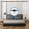 Twin Extension Cord Power Strip 13Ft, Double Extension Cord Splitter